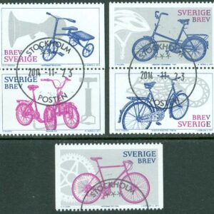 F 2812-2816 Cyklar, 5 kpl stpl