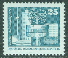 DDR – M 2521 Uppbyggnad av DDR – Alexanderplatz, Berlin, 1 kpl **