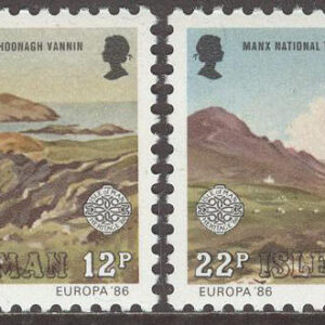 Isle of Man – M  307-310 Europa CEPT 1986 Natur, 2 st par kpl **