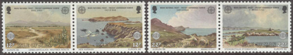 Isle of Man - M  307-310 Europa CEPT 1986 Natur, 2 st par kpl **