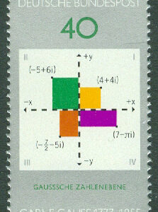 Tyskland – M  928 Carl Friedrich Gauß (1777-1855), Mathematiker