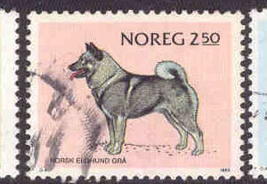 Norge – F  913-915 Hundar bla Norsk Buhund, serie 3 kpl