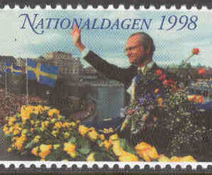 Sverige – Brevmärke – Nationaldagen 1998 **