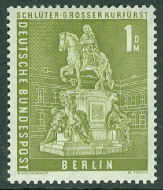 Berlin – M  153 Stadsbilder från Berlin, Ryttarstatyn ”Grosser Kurfürst”, 1 DM *