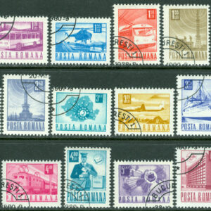 Rumänien – M 2953-2968 Post- och trafikväsen, 16 kpl
