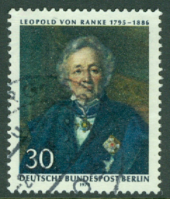 Berlin – M  377 Leopold von Ranke 175 år – Historiker, 1 kpl
