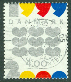 Danmark – F 1254 Millenniumfrimärken, 4.00 kr