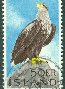 Island – F  436 Havsörn 50 kr, 1 kpl stpl