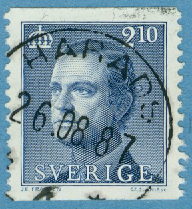 F 1386 God stämpel HARADS 26.08.87