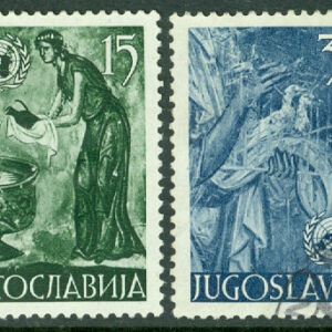Jugoslavien – M  714-715 FN, fresker, 2 ol stpl