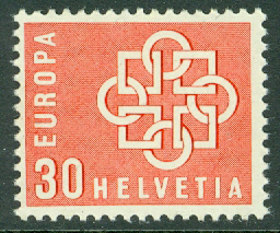 Schweiz – M  679 Europa CEPT 1959, 30 C **