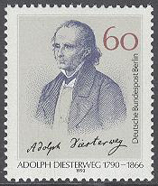 Berlin – M  879 Adolph Diesterweg 200 år – Pedagog, 1 kpl **
