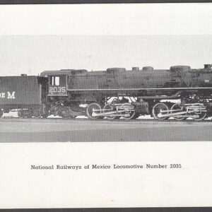 Järnväg – National Railways of Mexico Locomotive Number 2035