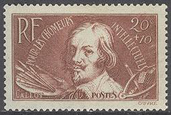 Frankrike – M  336 Nödlidande gästarbetare – Jacques Callot – Grafiker, märke *