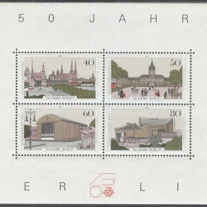 Berlin – M BL   8 Staden Berlin 750 år – Byggnader, Block **