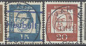 Tyskland – M  347-348, 351-352, 354, 362 y Betydande tyskar, 6 olika