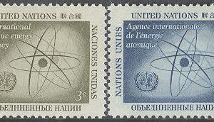 FN New York – M   66-67 Int. atomenergiorganet IAEA, serie 2 kpl **