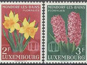 Luxemburg – M  531-534 Blommor bla Tulpaner, 4 kpl **