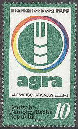 DDR – M 2428 Lantbruksutställning agra, 1 kpl **