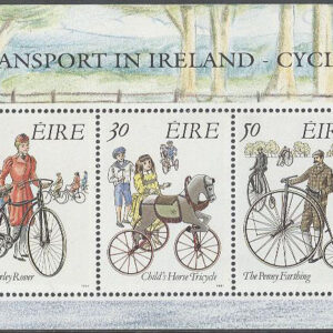 Irland – M BL   8 Irländskt trafikväsen III. Historiska cyklar, block **