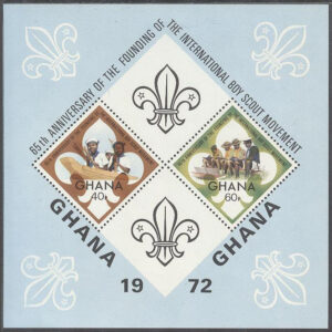 Ghana – M BL  47 Scouting 65 år, Block **