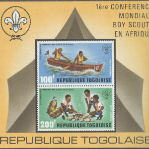 Togo – M BL  76 Scouting – 1:a Afrikanska Träffen, Block **