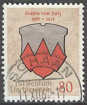 Liechtenstein – M  442 Vapen I – Grafen von Sulz, märke