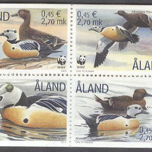 Åland – Häfte H  12 Alförrädare –  WWF, häfte kpl **