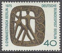 Berlin – M  493 Gymnaestrada i Berlin 1975, 1 kpl **