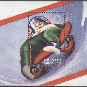 Grenada Grenadines – M BL 390 OS i Nagano 1998 Rodel, Block **