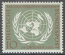 Tyskland – M  221 FN 10 år 1955 – Symbol, 1 kpl **