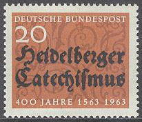 Tyskland – M  396 Heidelberger Katechismus 400 år, 1 kpl **