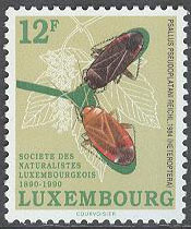 Luxemburg – M 1247 Luxemburgs Naturvänner 100 år – Insekter, 1 kpl **