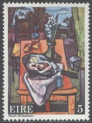 Irland – M  306 Samtida konst VI av Norah McGuinness, 1 kpl **