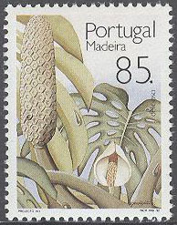 Madeira – M  155 A Tropiska Frukter – Monstera, märke **
