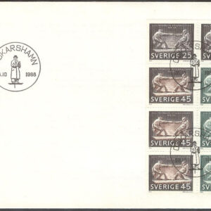 Sverige – FDC 1968-10-28 – Axel Pettersson Döderhultaren, Block
