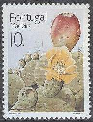 Madeira – M  153 A Tropiska Frukter – Kaktusfrukt, märke **