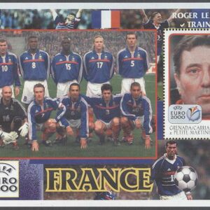 Grenada Grenadines – M BL 491 EM i Fotboll i Belgien & Holland 2000, Block **