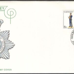 Guernsey – FDC 1976-05-29 – Militäruniformer, 2 kpl