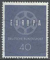 Tyskland – M  321 Europa CEPT 1959, märke