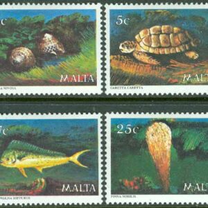 Malta – M  599-602 Havsdjur, 4 kpl **