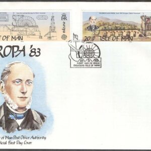 Isle of Man – FDC 1983-05-18 – Europa CEPT 1983 Storverk, 2 kpl