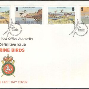 Isle of Man – FDC 1983-09-14 – Havsfåglar bla Knölsvan, 4 kpl