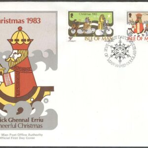 Isle of Man – FDC 1983-09-14 – Jul 1983 Kungar & Herdar, 2 kpl