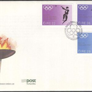 Irland – FDC 1984-06-21 – Sport – Irländska OS medaljer 1932 & 1956, 3 kpl