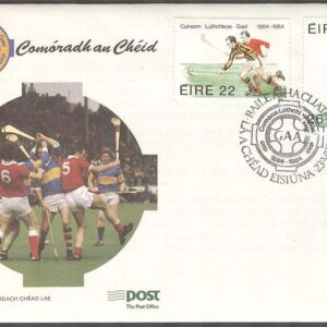 Irland – FDC 1984-08-23 – Sport – Sportförbundet 100 år, 2 kpl