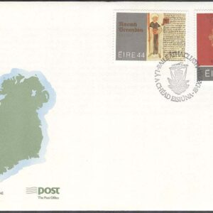 Irland – FDC 1984-09-18 – Galway 500 år – St. Brendan 1500 år, 2 kpl