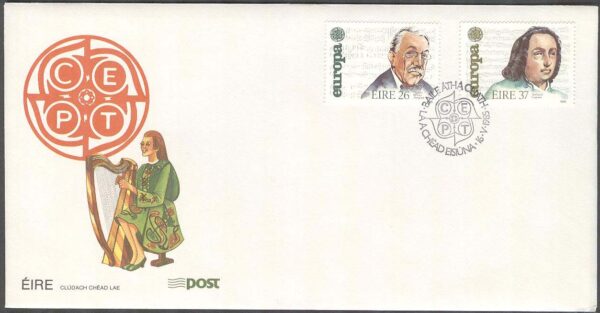 Irland - FDC 1985-05-16 - Europa CEPT 1985 Musik, 2 kpl