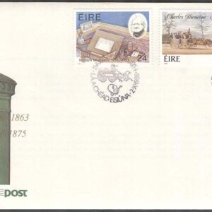 Irland – FDC 1986-10-02 – Minnesdagar – Hästar och Postvagnar, 3 kpl
