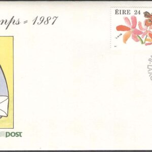 Irland – FDC 1987-01-27 – Valentins Dag 1987, 2 kpl